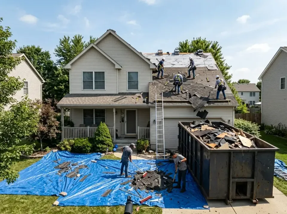 roof-replacement-debris-remova-004 — frequently asked questions, Cheapest Dumpster Rentals in Ridgewood, IL